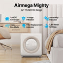 Airmega Mighty AP-1512HHC Beige