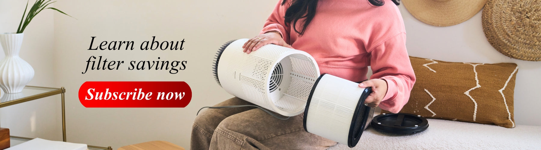 Learn about filter savings banner.