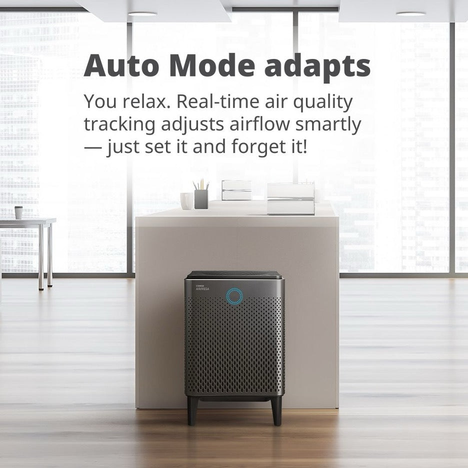 Auto mode infographic discusses how Airmegas adapt.