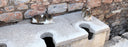 stone toilet