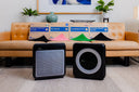 Coway Airmega 200M and Mighty with custom filters in a living room.